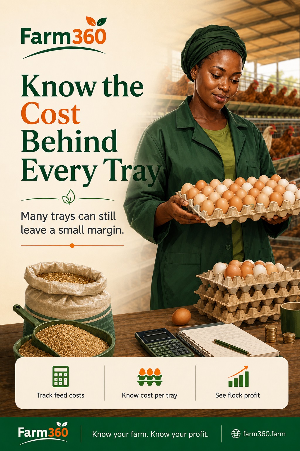 Featured Farm360 article: How to Calculate the Real Cost per Tray of Eggs